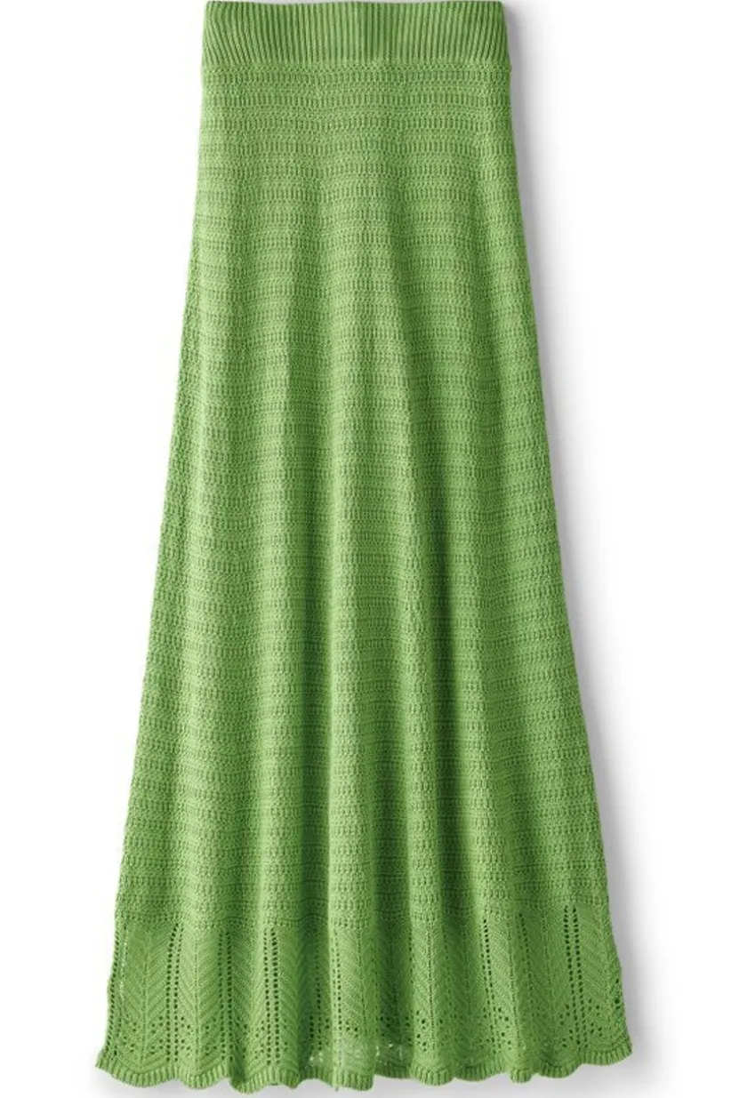 April Crochet Sweater Skirt