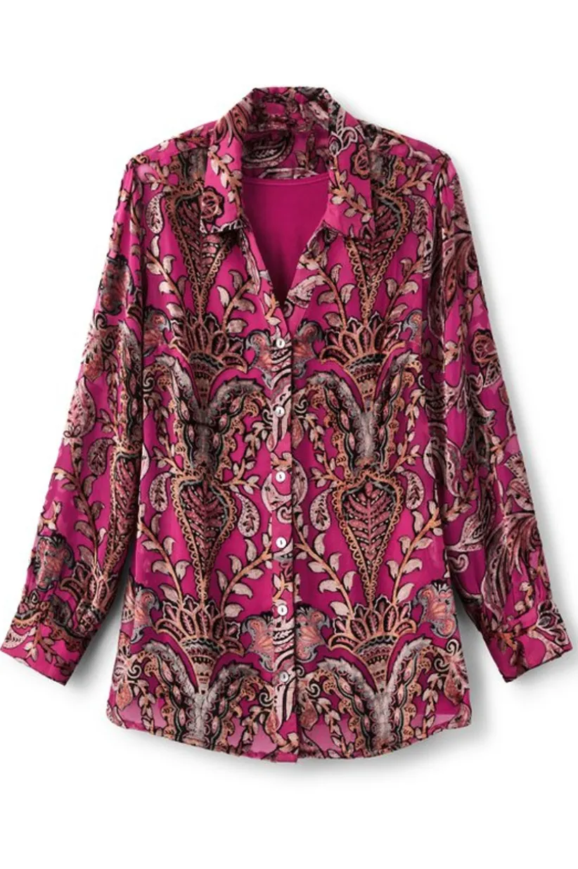 Bellarosa Velvet Tunic