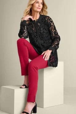 Candace Velvet Lace Tunic