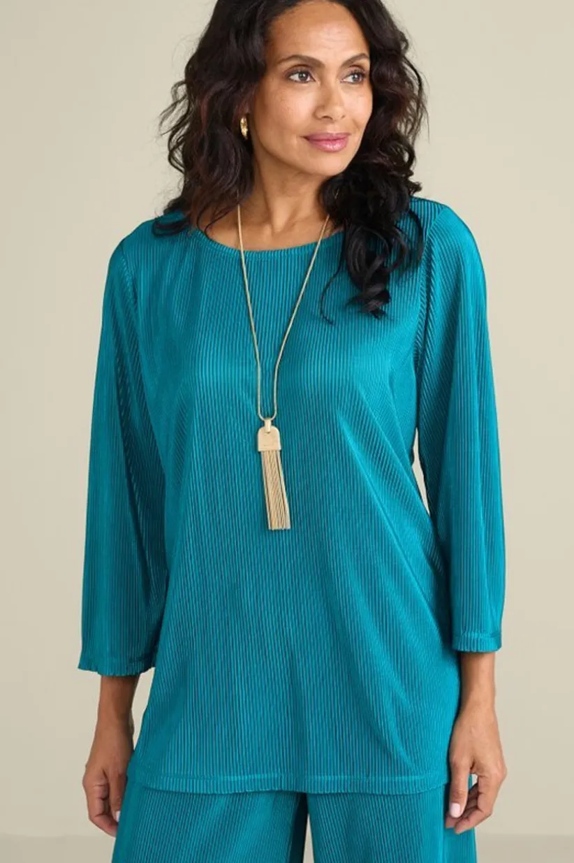 Cella Plisse Tunic