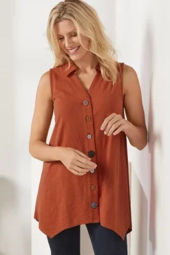 Danielle Button Tank