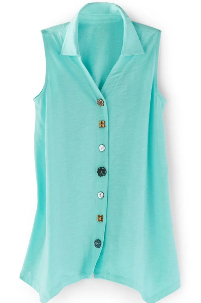 Danielle Button Tank