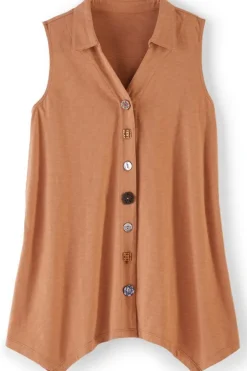 Danielle Button Tank