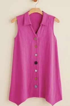 Danielle Button Tank