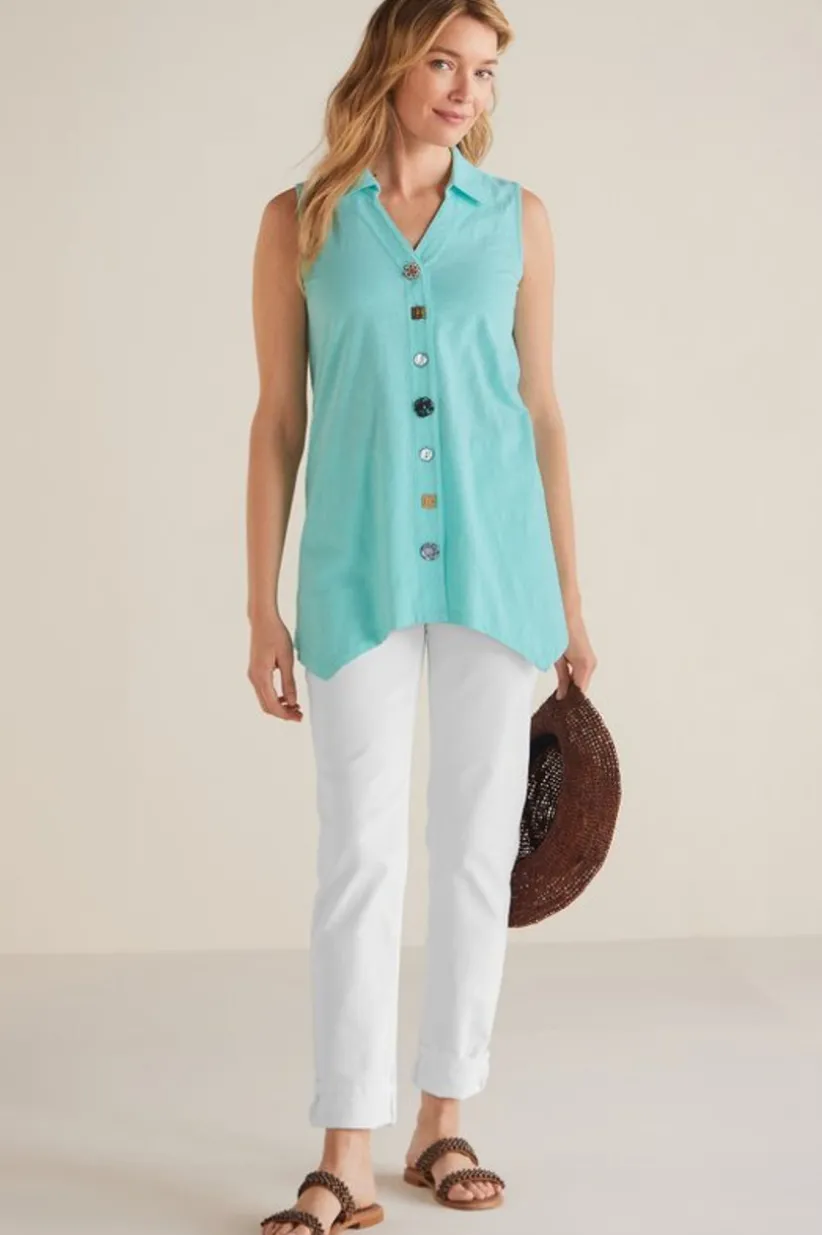 Danielle Button Tank