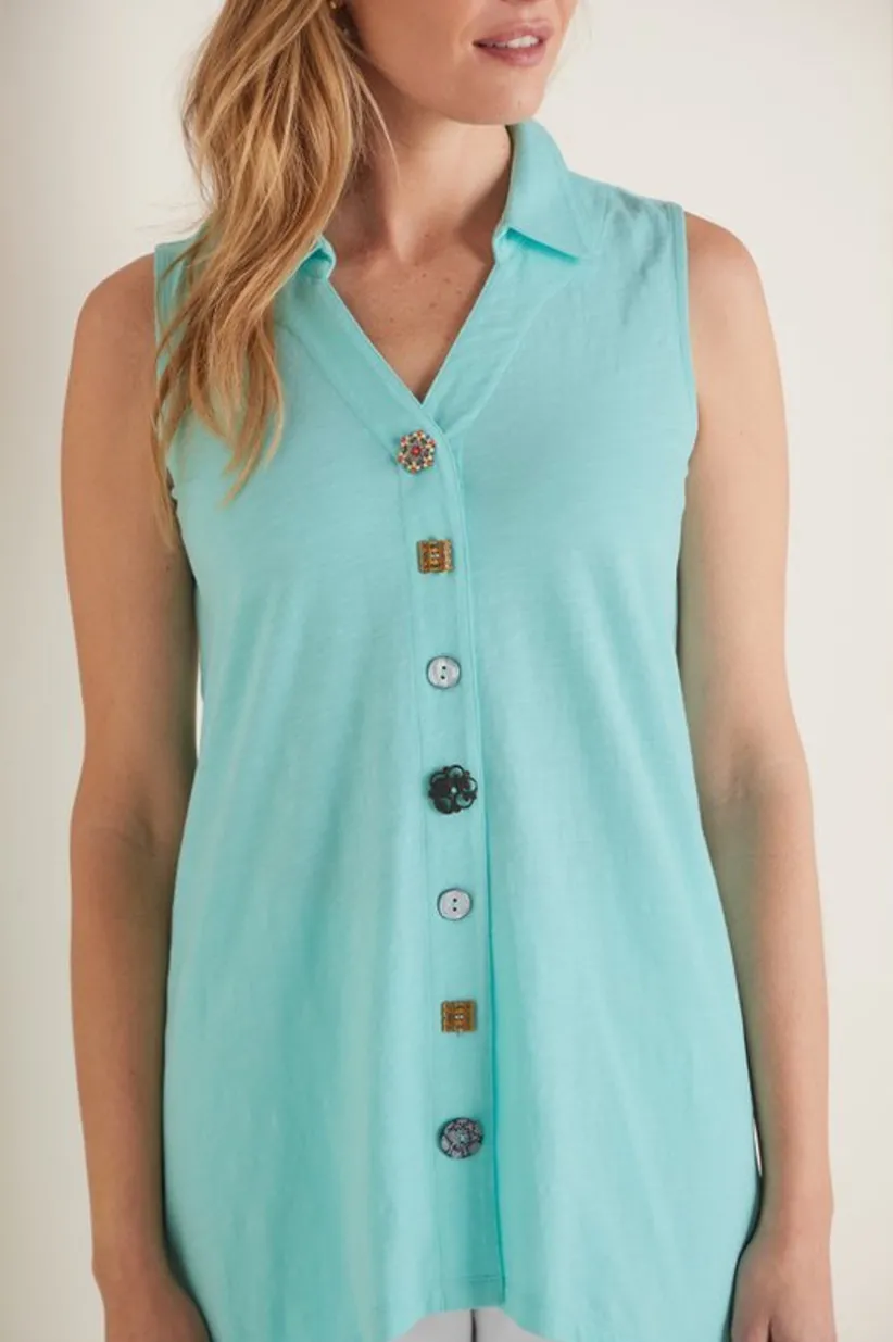 Danielle Button Tank