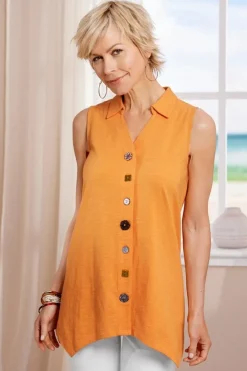 Danielle Button Tank