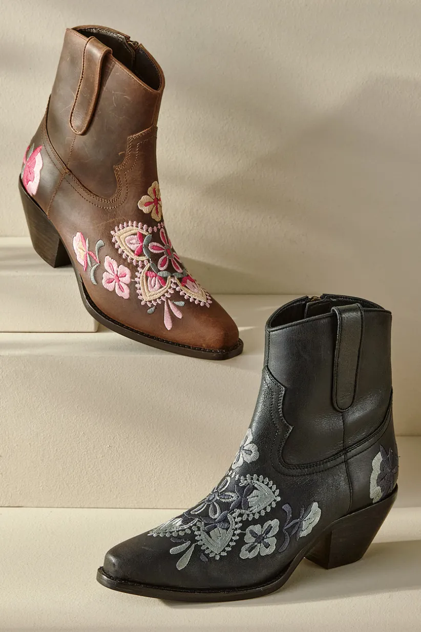 Diba True Cainsville Embroidered Bootie
