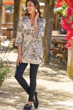 Dona 3/4 Sleeve Tunic