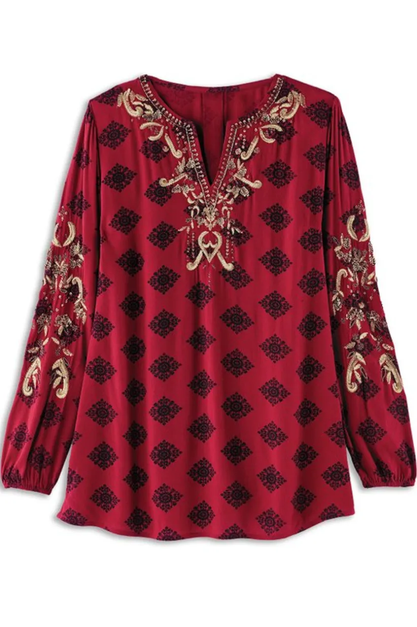 Eboni Embellished Tunic