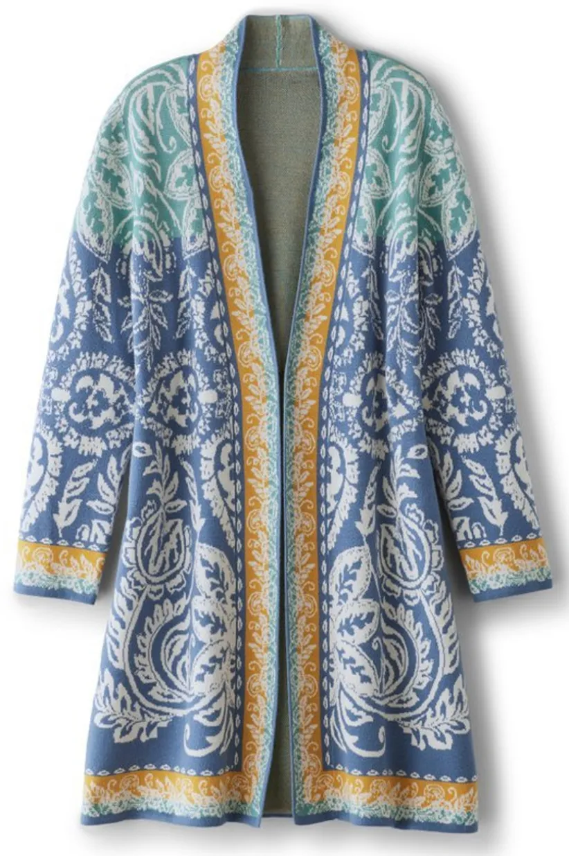 Ezer Jacquard Duster
