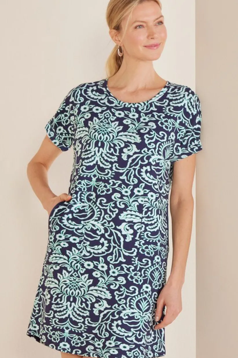Fina French Terry Short Dress
