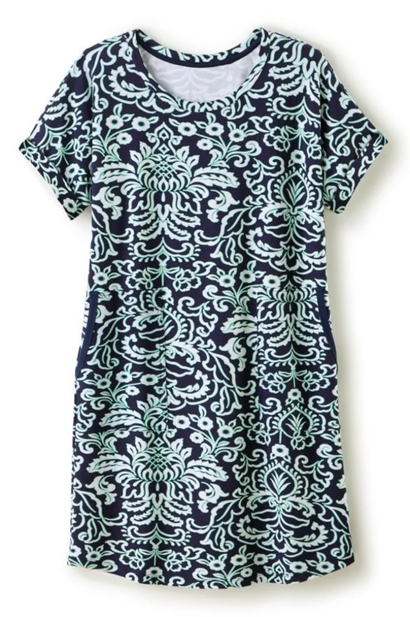 Fina French Terry Short Dress