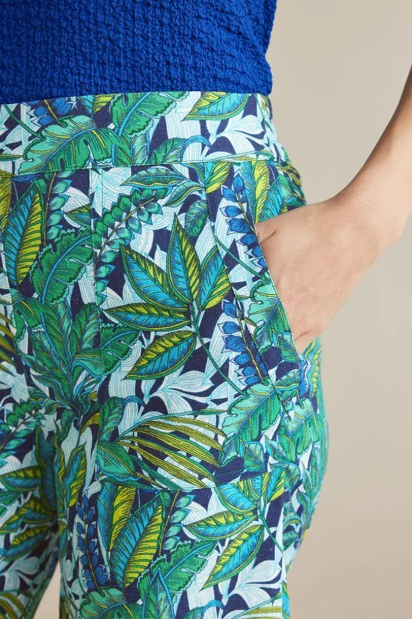 Flavia Linen Blend Shorts