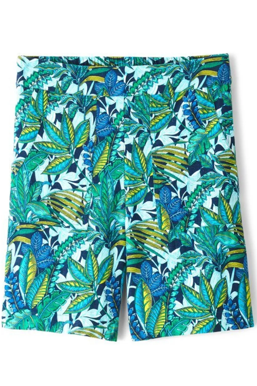 Flavia Linen Blend Shorts