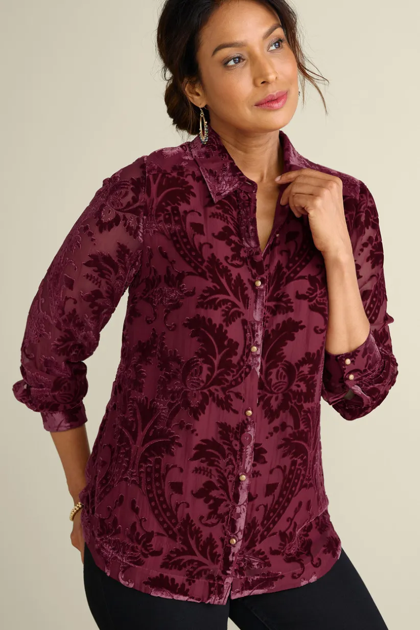 Floreat Velvet Shirt