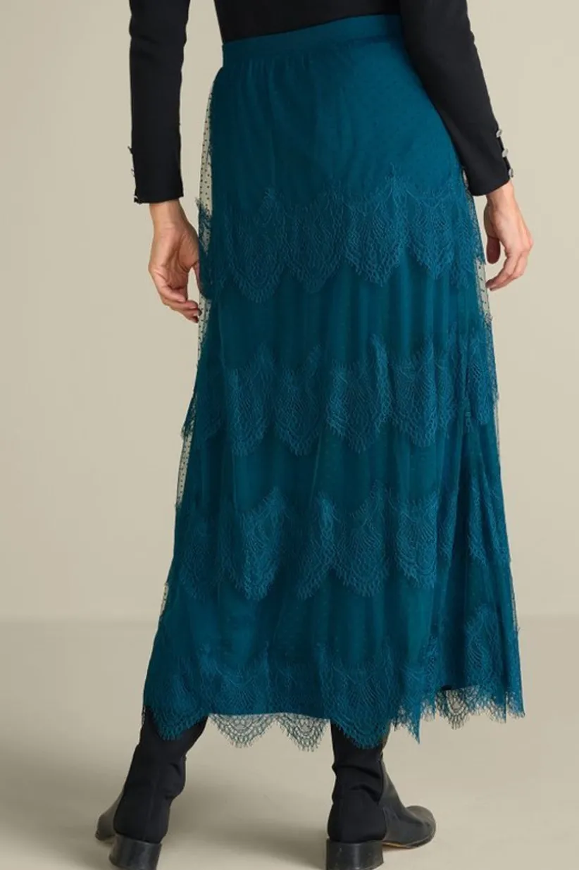 Frederica Lace Maxi Skirt