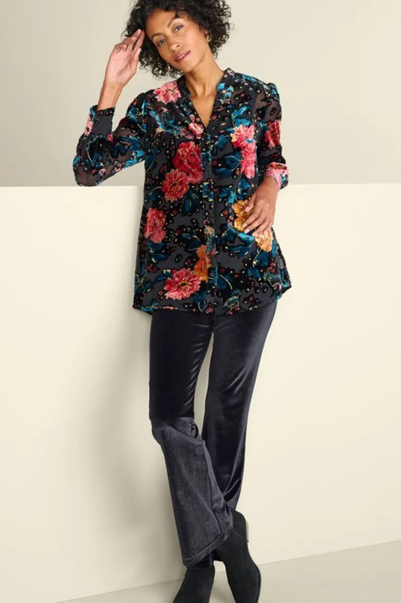 Gianna Velvet Bootcut Pants