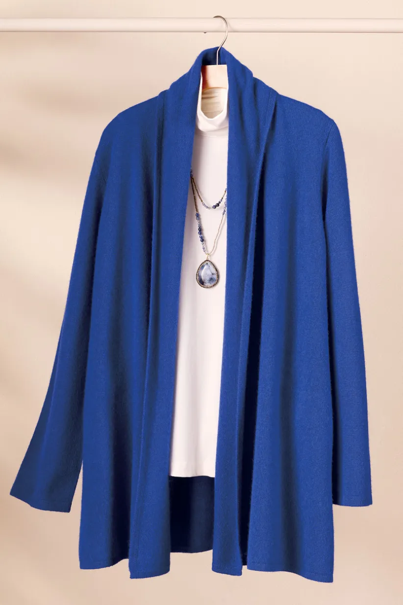 Izzy Cashmere Long Cardigan