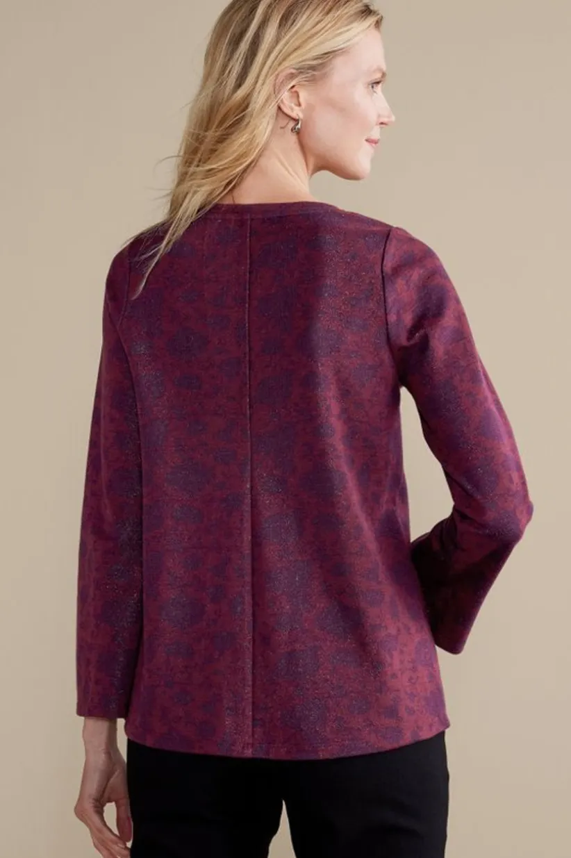 Jeri Jacquard Top