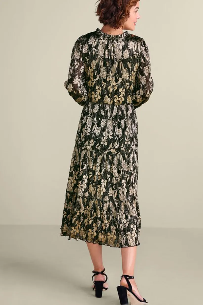 Jobelle Shimmer Midi Dress
