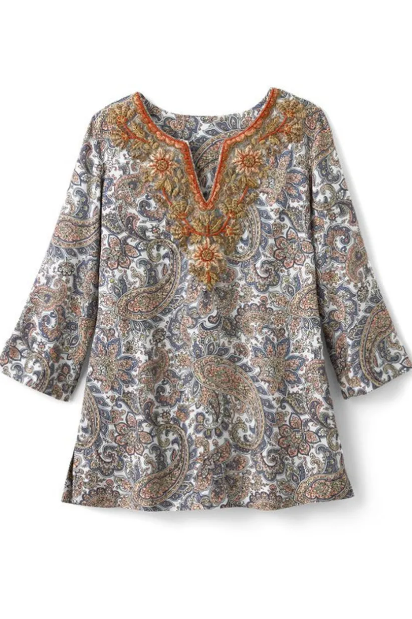 Kaimana Embellished Tunic