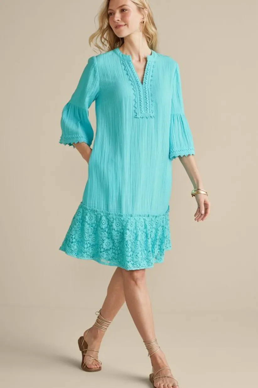 Kiona Gauze Short Dress