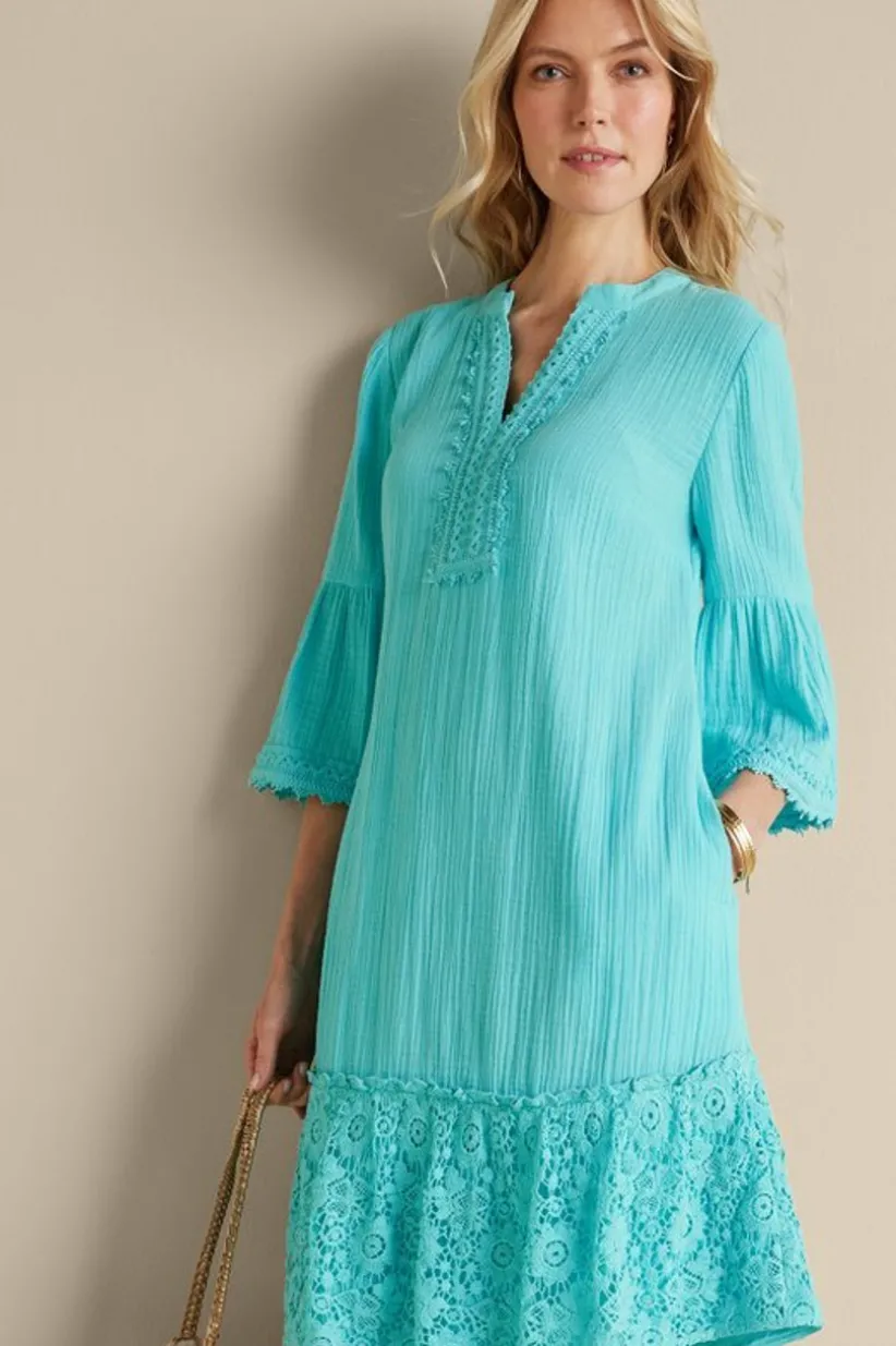 Kiona Gauze Short Dress