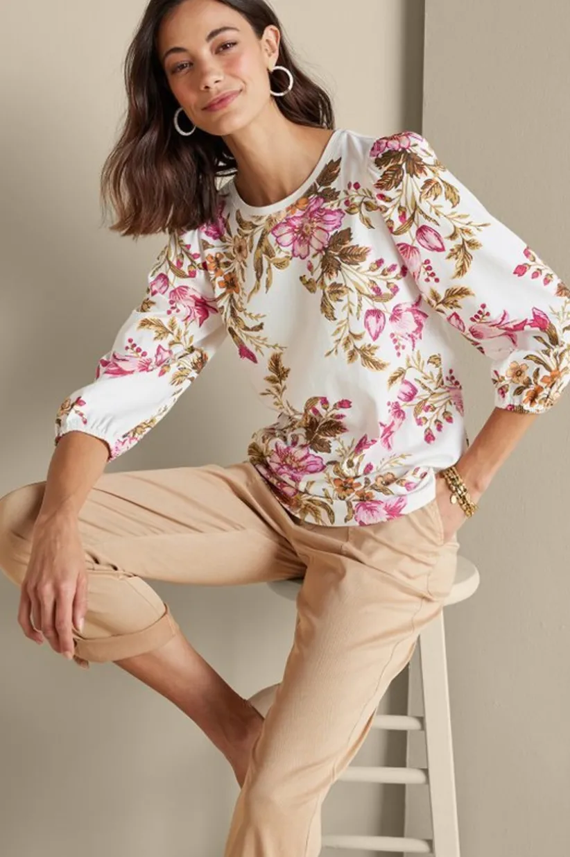 Lesley Printed Top