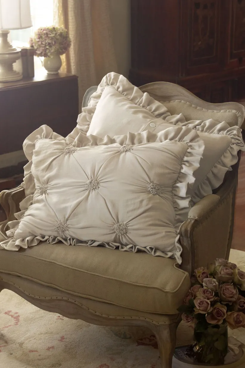 Lombardi Smocked Bed Sham I