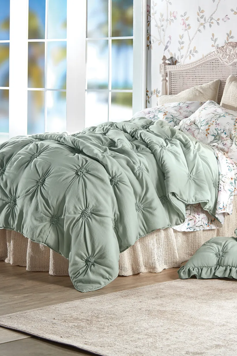 Lombardi Smocked Coverlet I