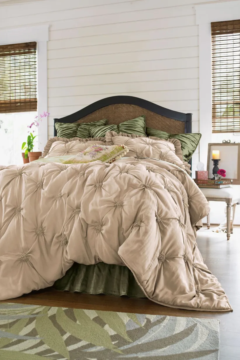 Lombardi Smocked Coverlet I