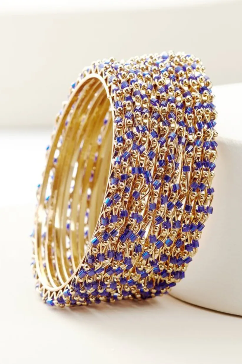 Mena Beaded Bangle Set