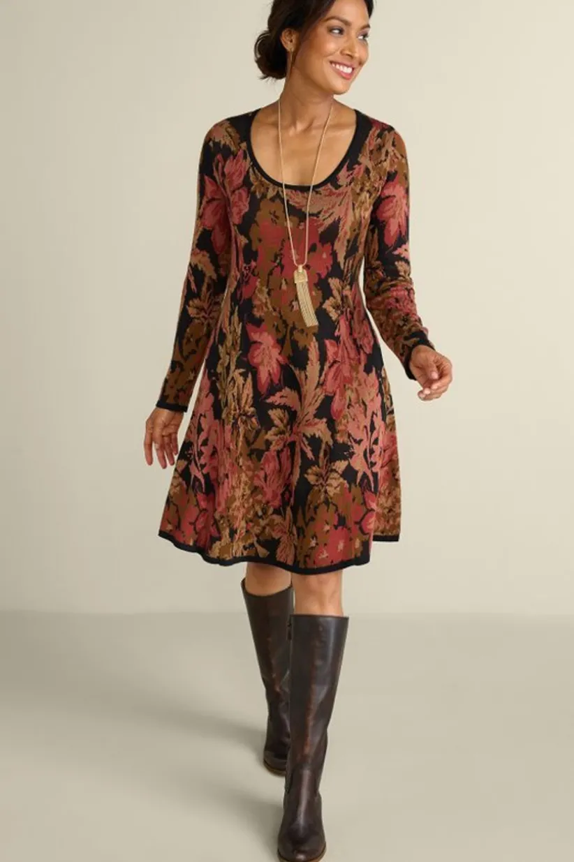 Nelia Jacquard Sweater Dress