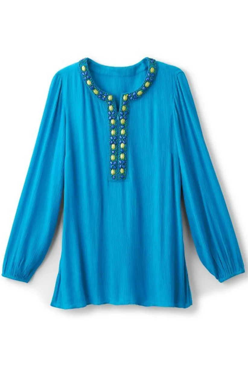 Nellie Gauze Tunic