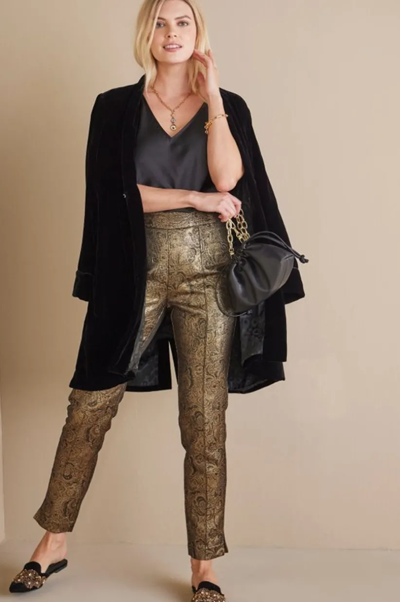 Nevina Jacquard Trouser