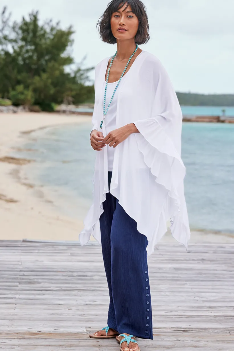 Oceo Gauze Wide-Leg Pants