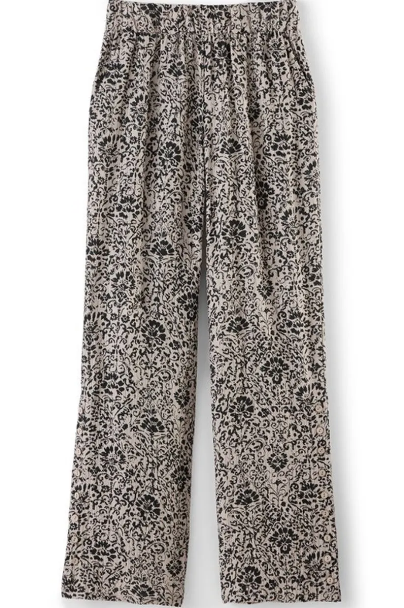 Oceo Gauze Wide-Leg Pants