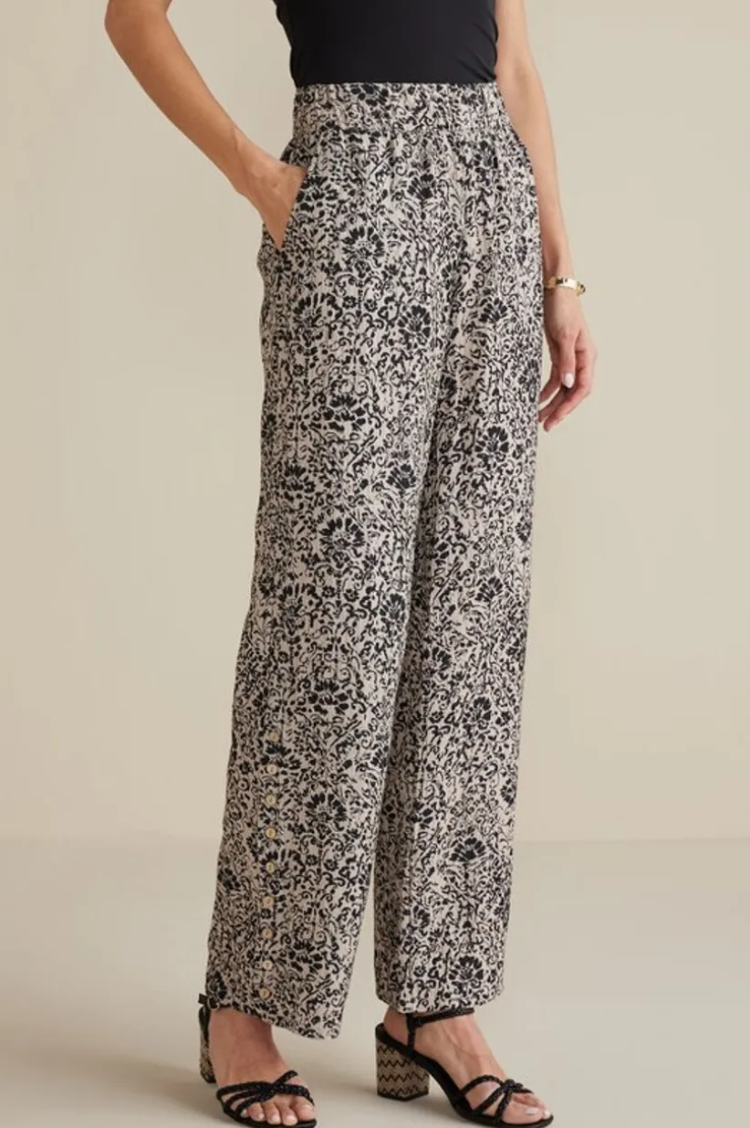 Oceo Gauze Wide-Leg Pants