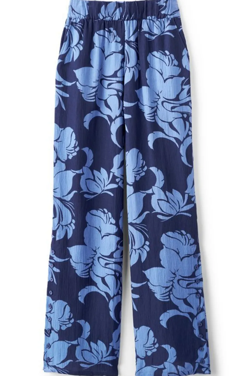 Oceo Gauze Wide-Leg Pants