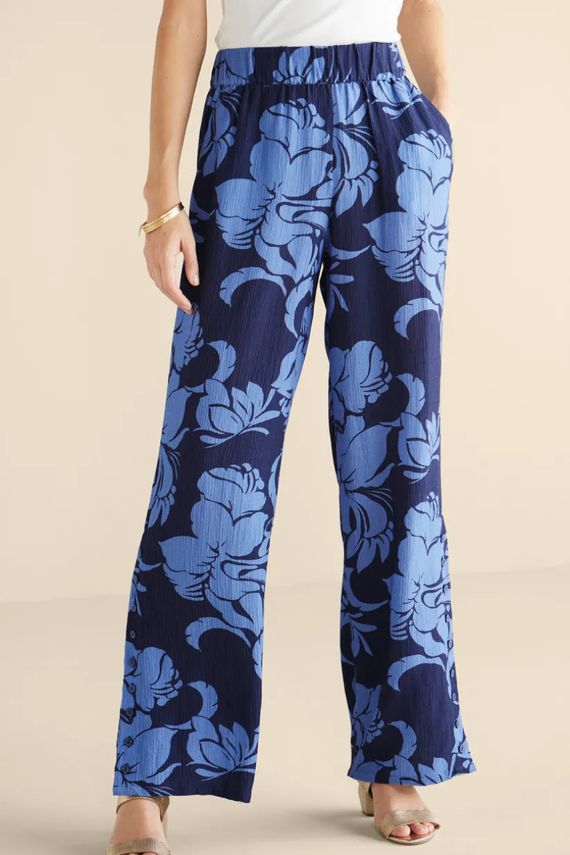Oceo Gauze Wide-Leg Pants