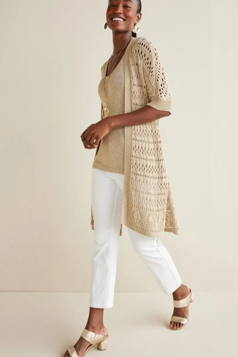 Opaline Shimmer Cardigan