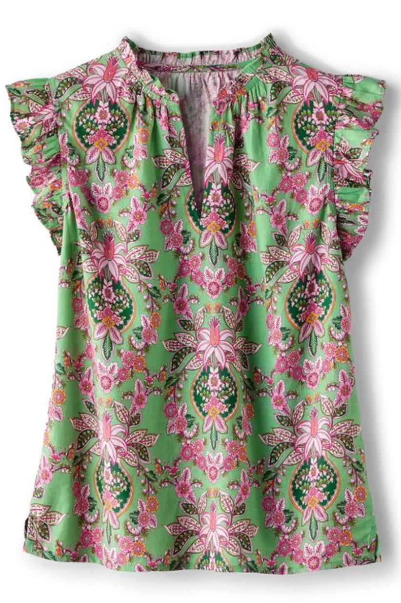 Paige Linen Blend Top