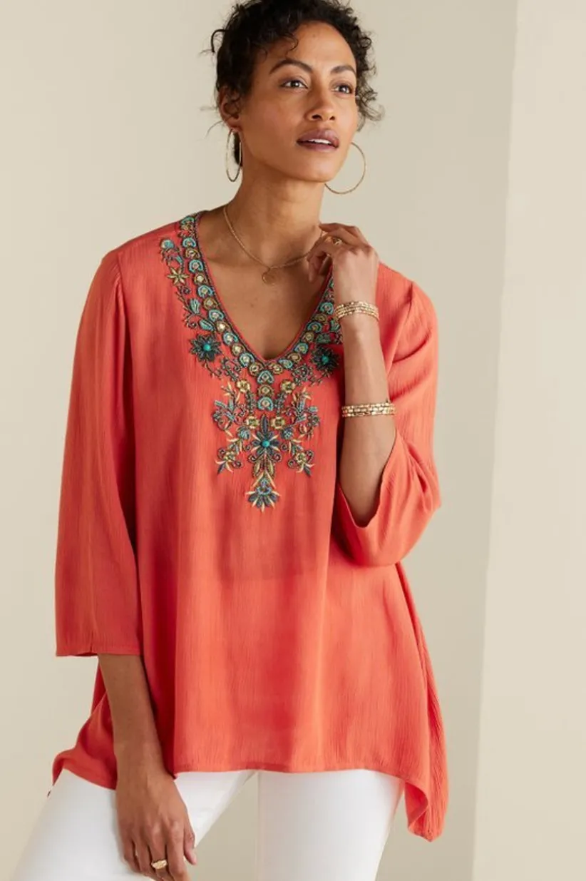 Paulina Gauze Pullover