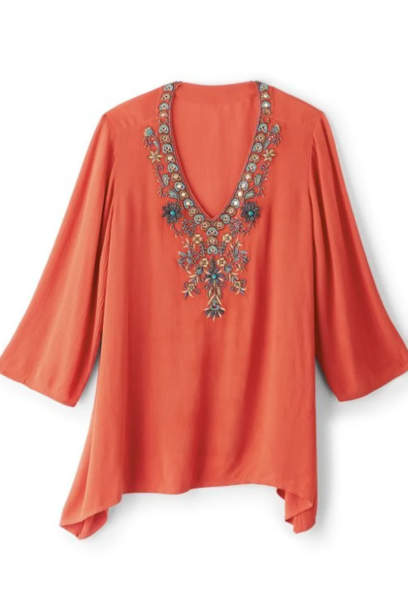 Paulina Gauze Pullover