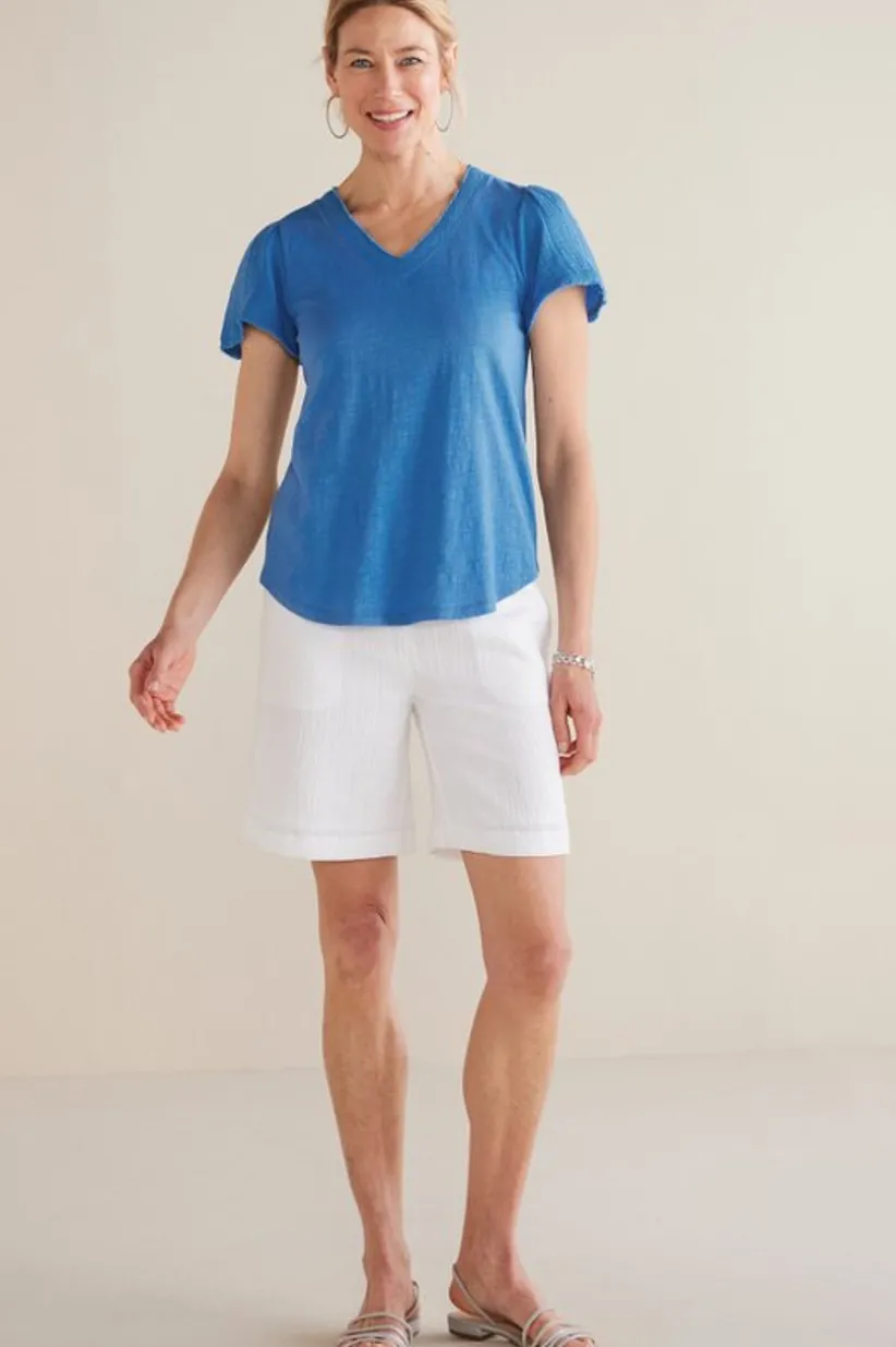 Philippa Gauze Sleeve Tee