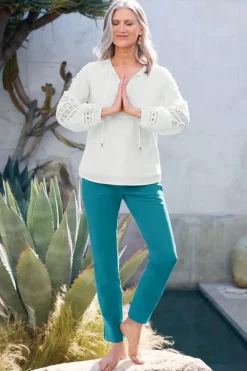 Prospera Lace Trim Top