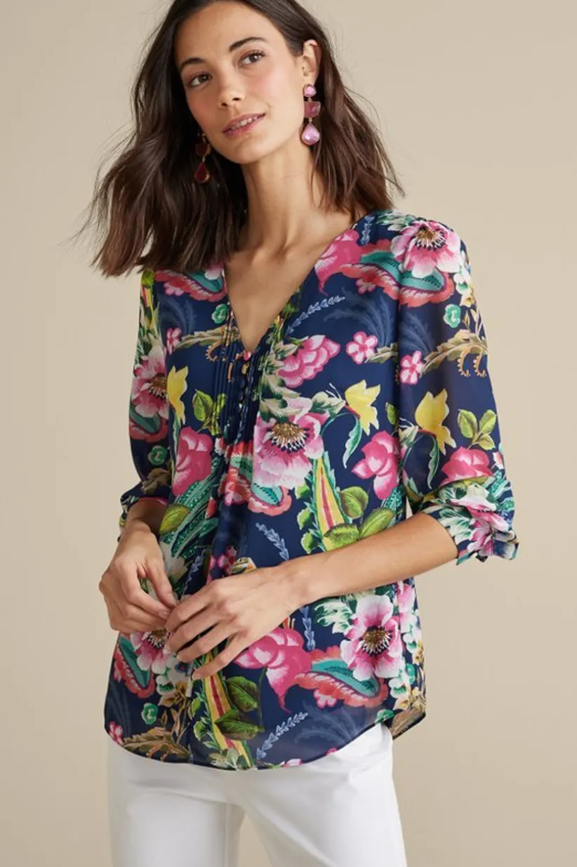 Samantha Georgette Top