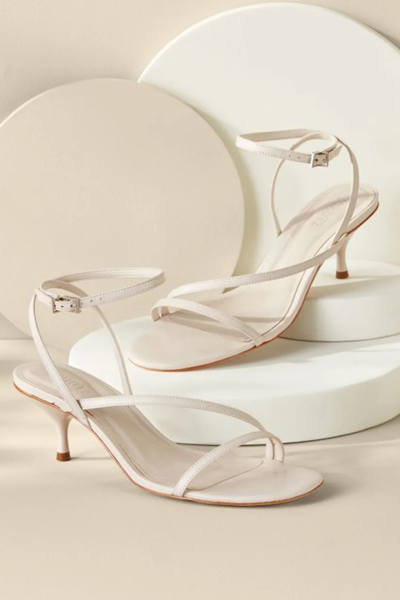 Schutz Helene Kitten Heel Sandal