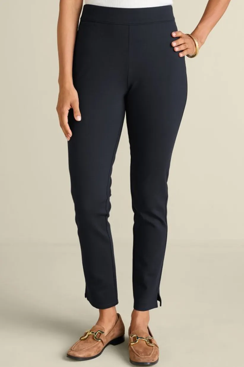 Soft Essential Ponte Slim Leg Pants